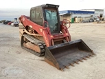 Used Track Loader in yard